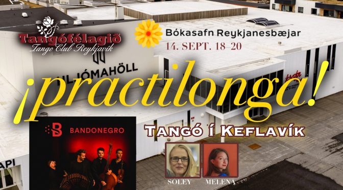 Organizer’s poster for the September 14, 2026 Keflavík practilonga.